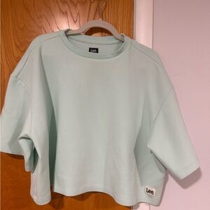 Lee Mint Green Oversized T-Shirt